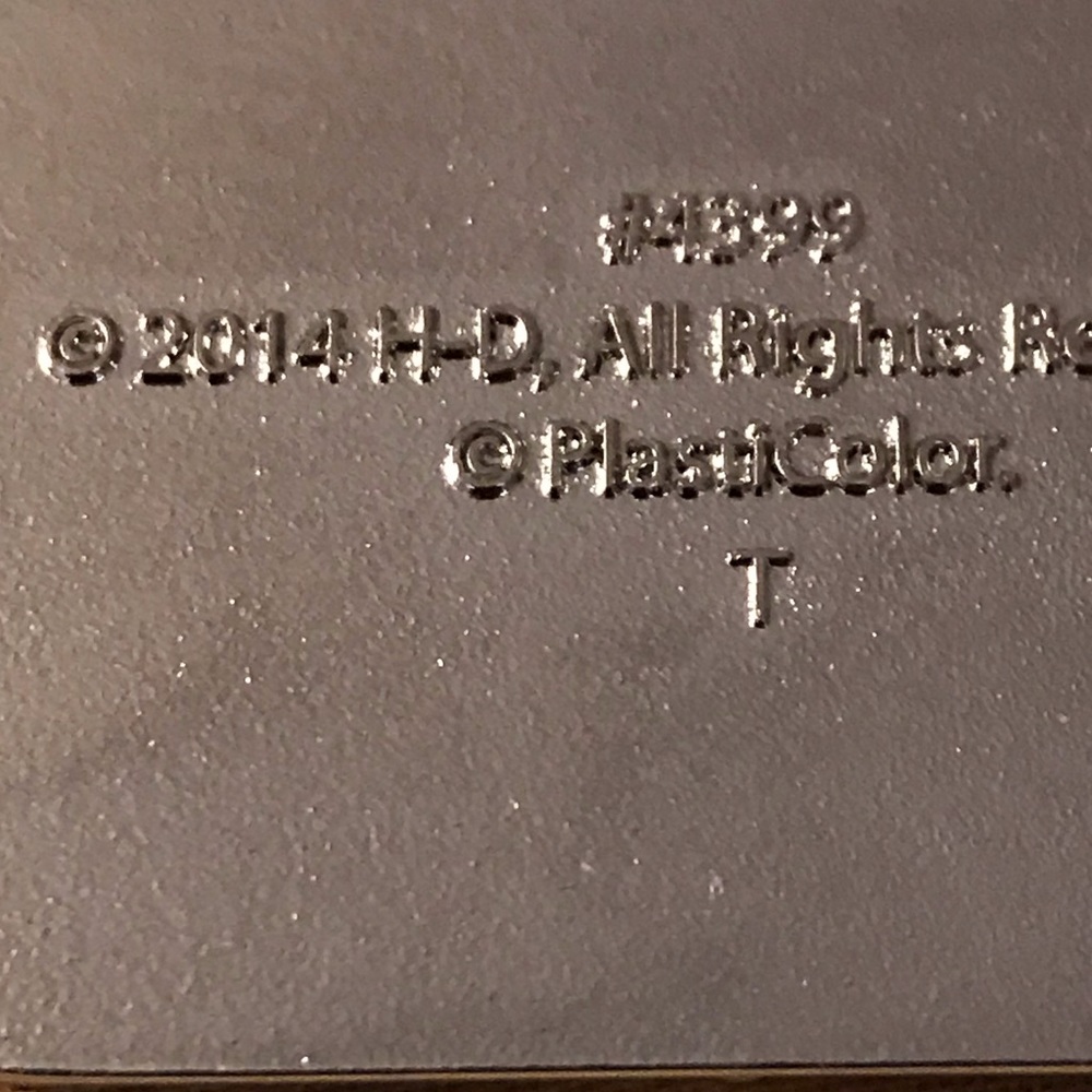 NWOT Harley Davidson Dog Tag Pendant with Chain - Picture 4 of 4